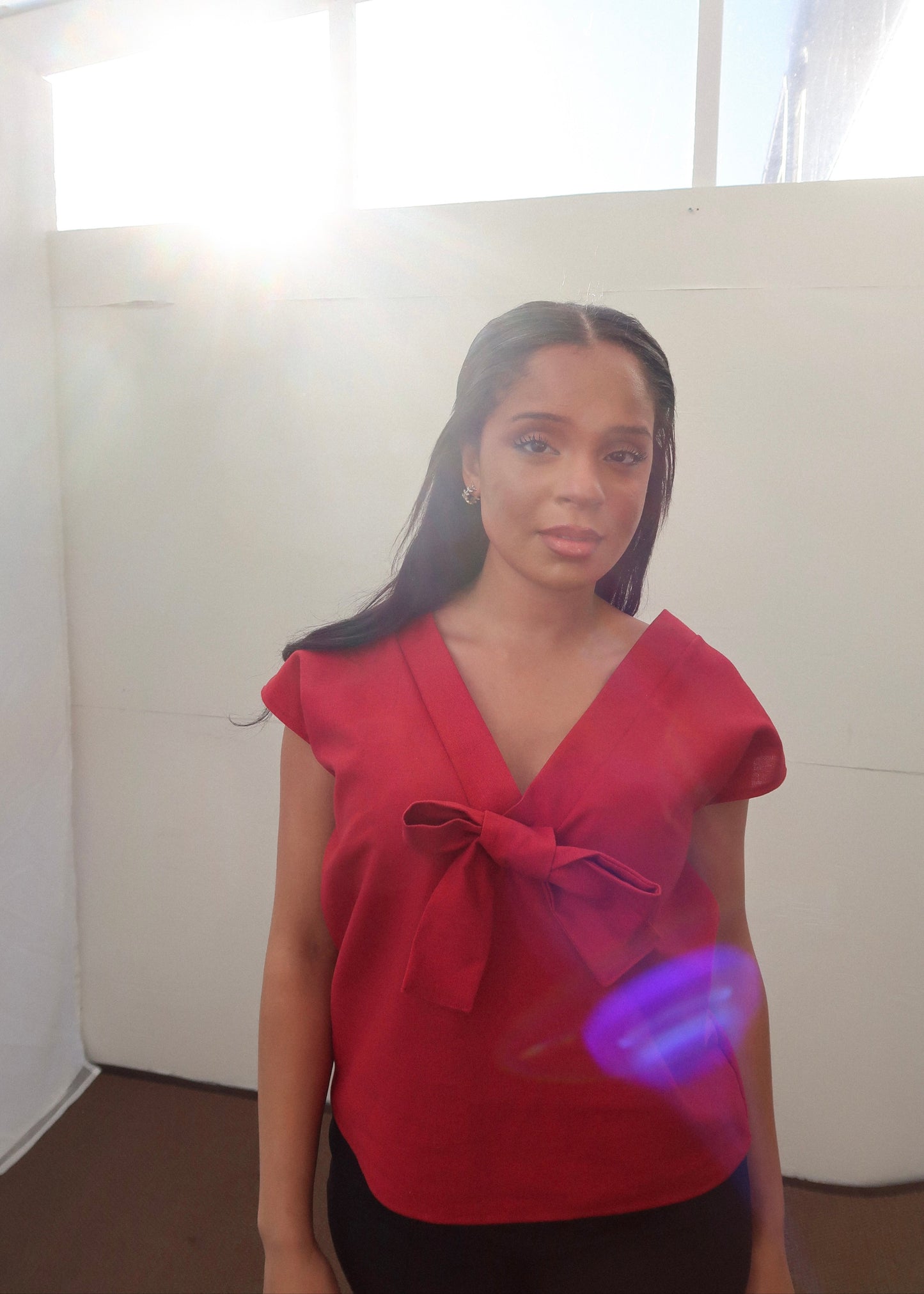 Bands Of Love Vest Red