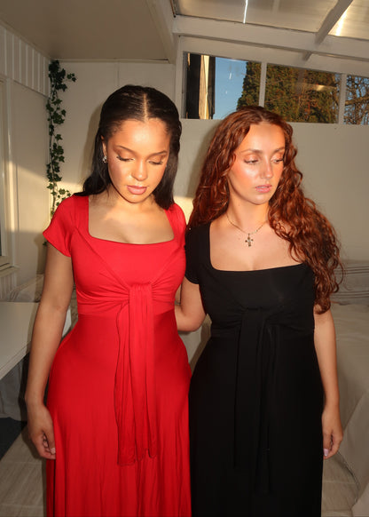 Zerah Wrap Short Sleeve Dress