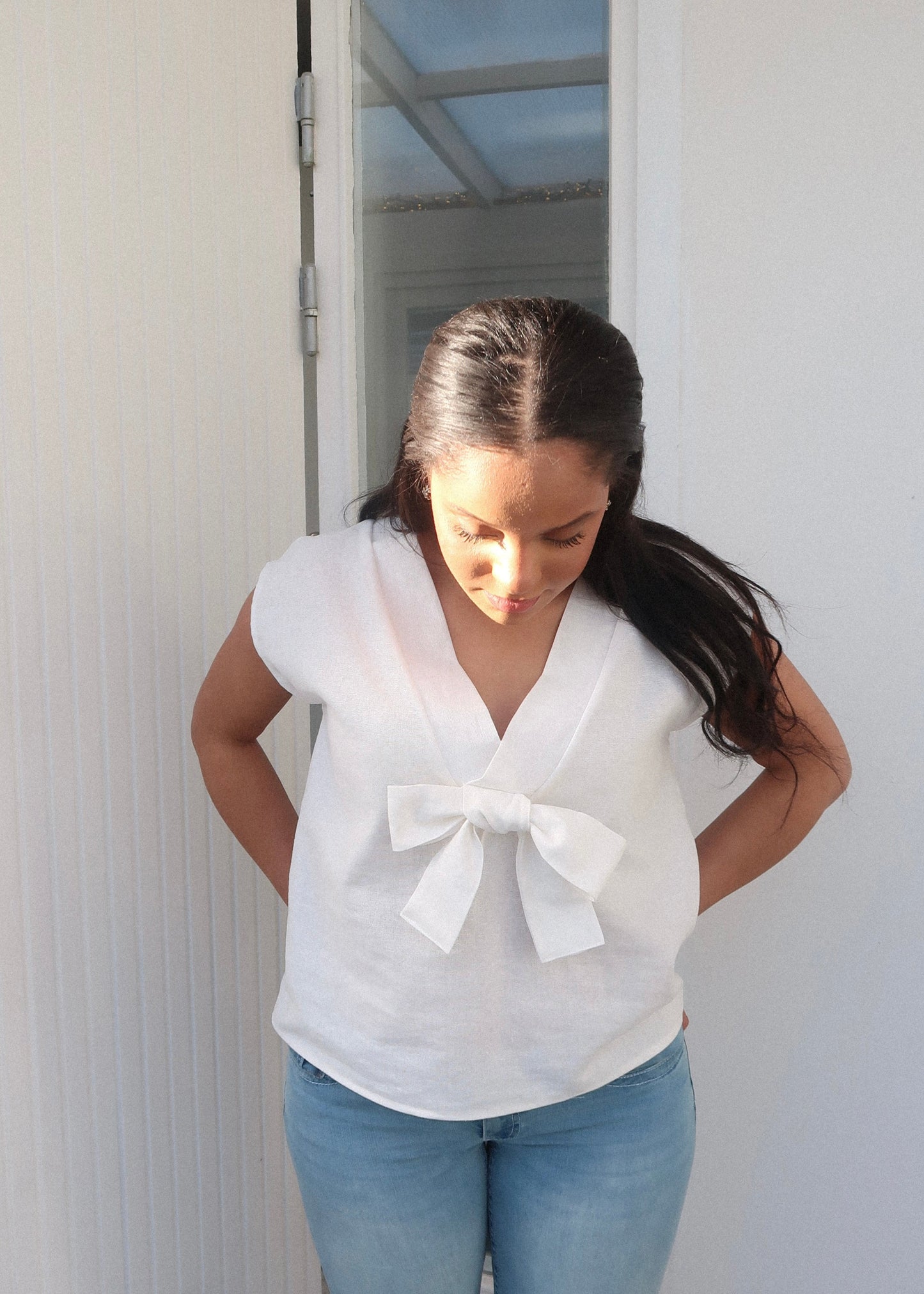 Bands Of Love Vest White