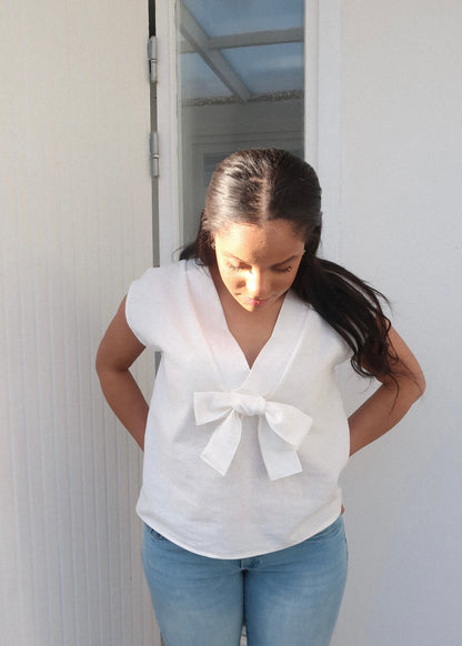 Bands Of Love Vest White