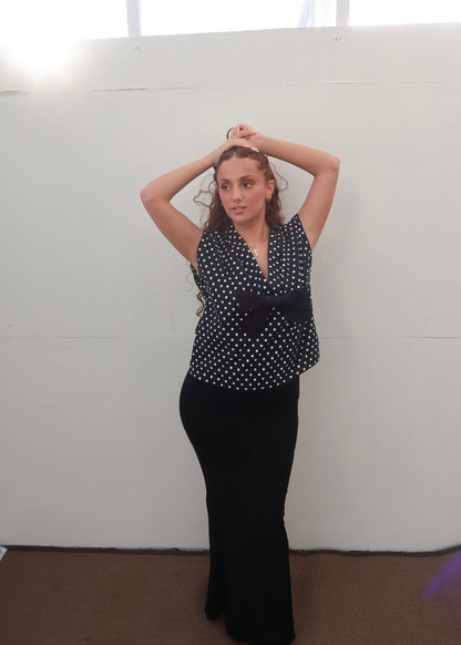 Bands Of Love Vest Polka Dot