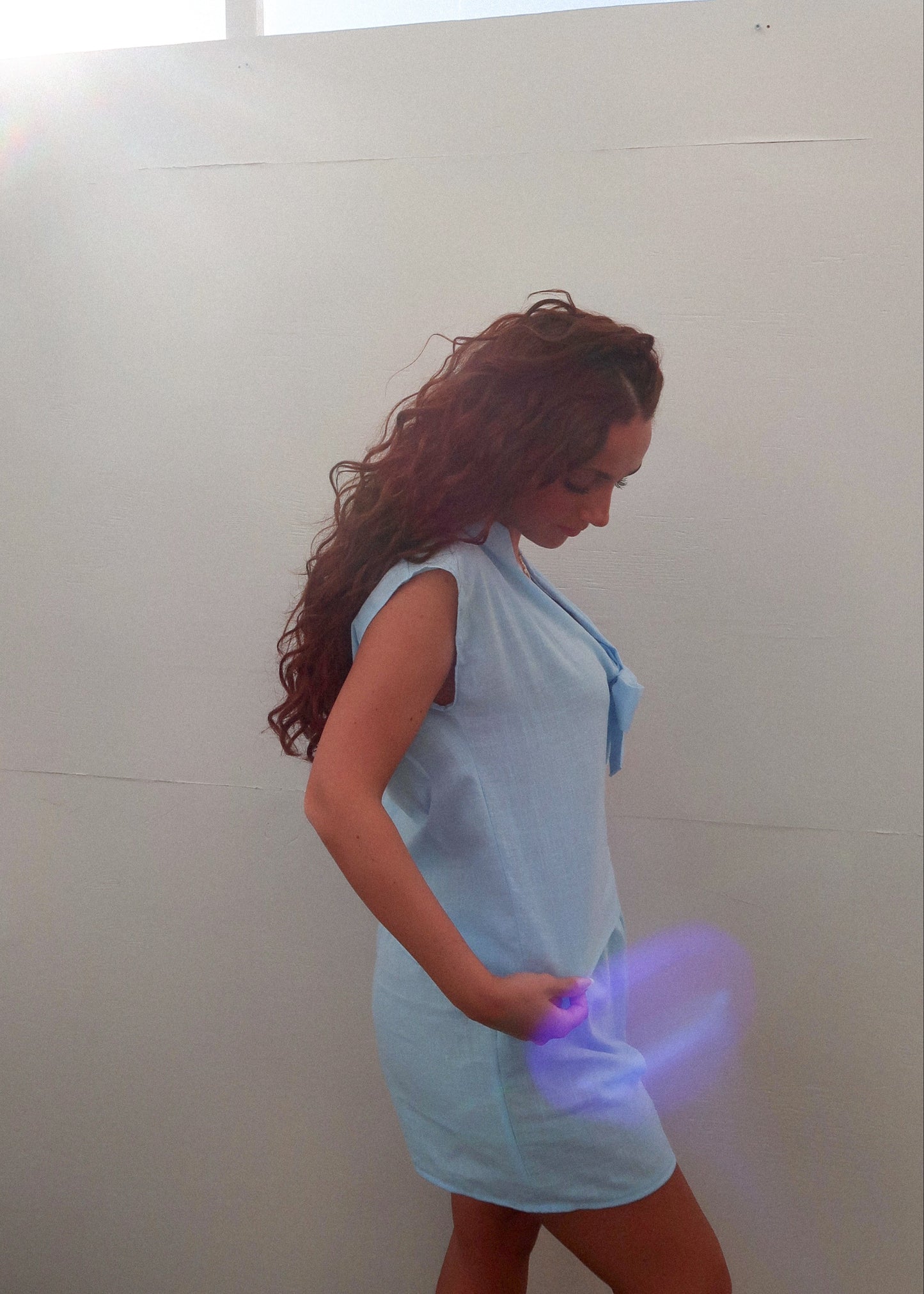 Bands Of Love Vest Baby Blue