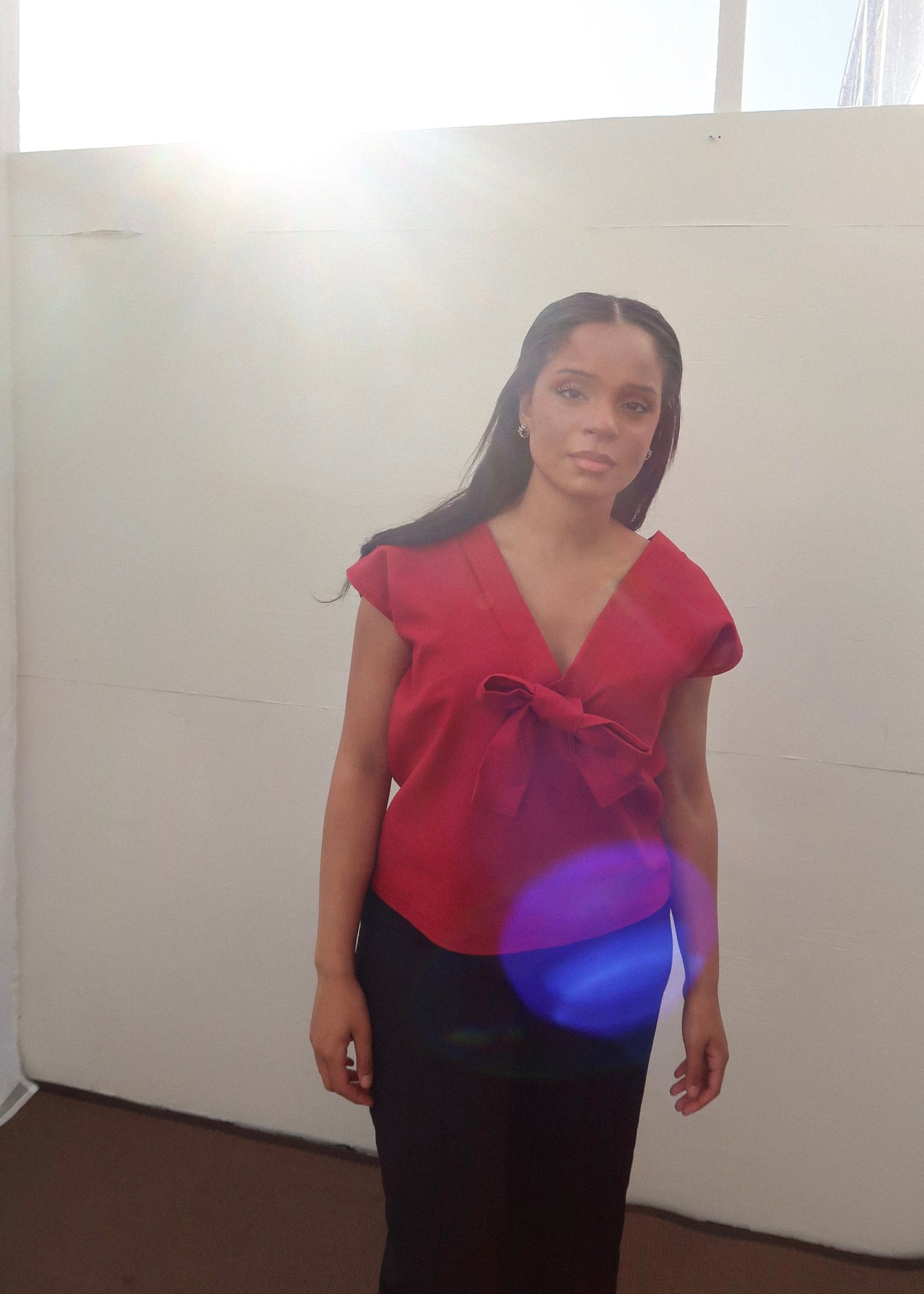 Bands Of Love Vest Red