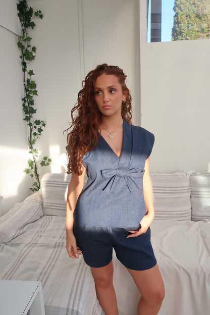 Bands Of Love Shorts Denim