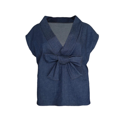 Bands Of Love Vest Denim