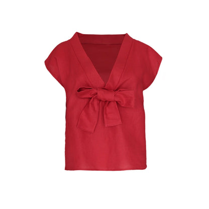 Bands Of Love Vest Red