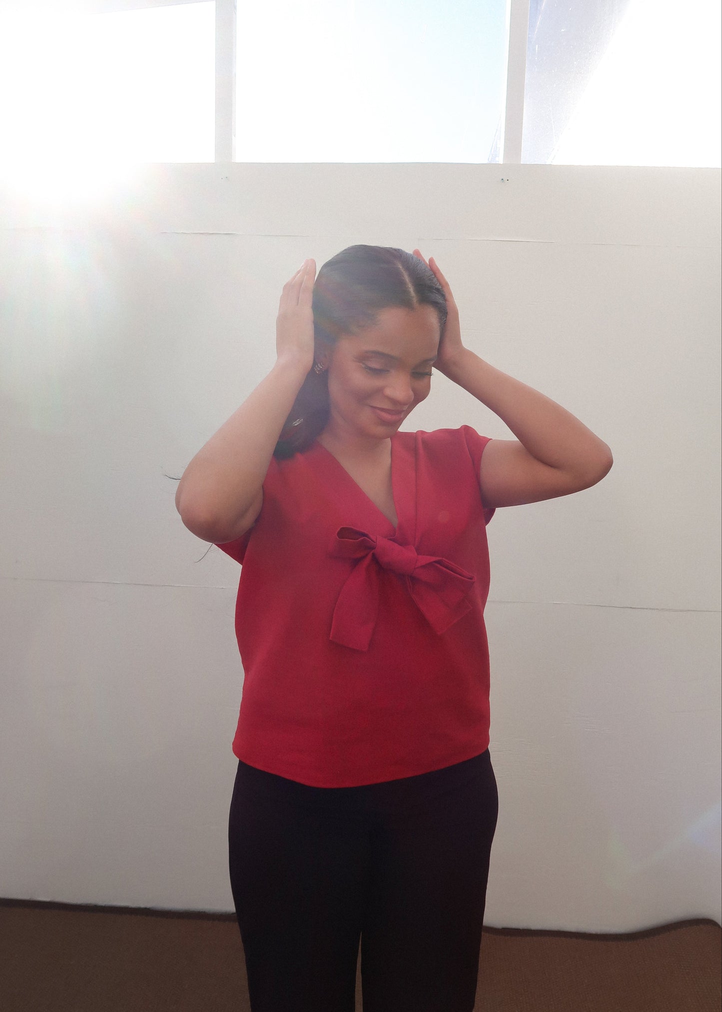 Bands Of Love Vest Red