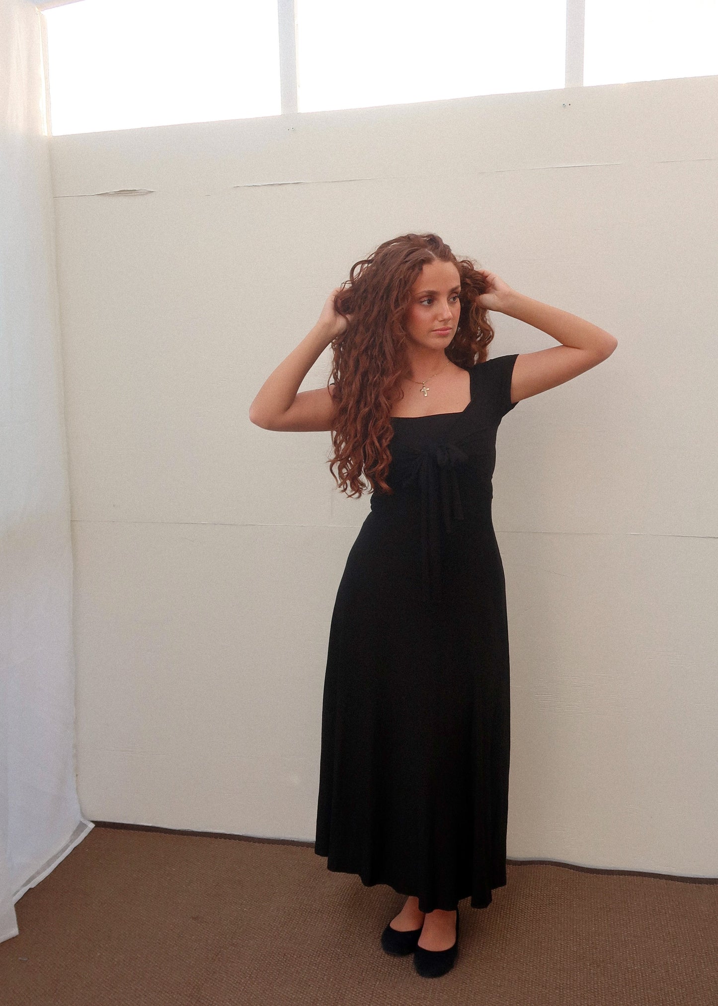 Zerah Wrap Short Sleeve Dress