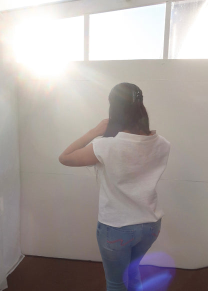 Bands Of Love Vest White