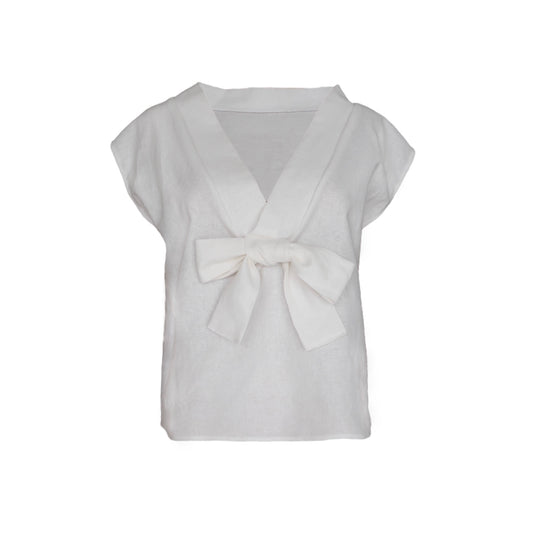 Bands Of Love Vest White